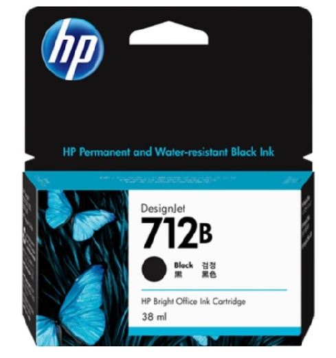 HP712 3ED28A 
검정 정품잉크