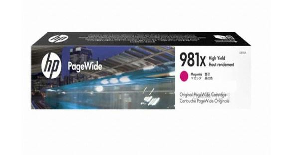 HP L0R10A  981X
빨강 정품잉크