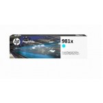 HP L0R09A 981X 
파랑 정품잉크