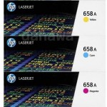 HP W2001A 658A 파랑 정품토너HP W2002A 658A 노랑 정품토너HP W2003A 658A 빨강 정품토너