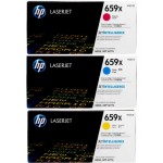 HP W2011X  659X 파랑 정품토너HP W2012X  659X 노랑 정품토너HP W2013X  659X 빨강 정품토너
