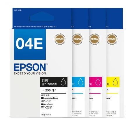 엡손 T04E270 청록/정품잉크
엡손 T04E370 진홍/정품잉크
엡손 T04E470 노랑/정품잉크