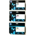 HP730 P2V62A 파랑 정품잉크HP730 P2V63A 빨강 정품잉크HP730 P2V64A 노랑 정품잉크