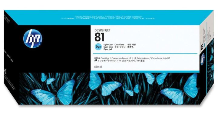 HP81 C4934A
밝은파랑 정품잉크
HP81 C4935A
밝은빨강 정품잉크