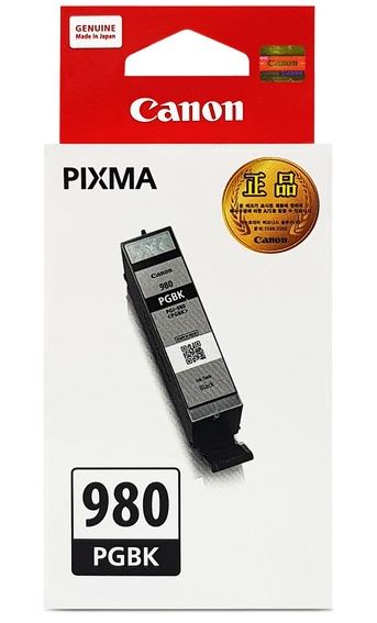 캐논 PGI-980 PGBK [검정/표준용량/정품잉크]
*보증스티커 미부착제품 20%차감*