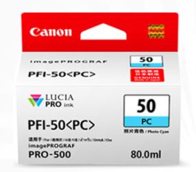 캐논 PFI-50PC [포토시안/정품잉크]
*보증스티커 미부착제품 20%차감*