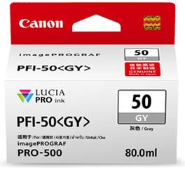 캐논 PFI-50GY [그레이/정품잉크]
*보증스티커 미부착제품 20%차감*