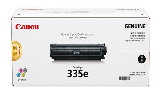 캐논 CRG-335E BK 검정 표준용량 정품토너순정품스티커 미부착20%차감