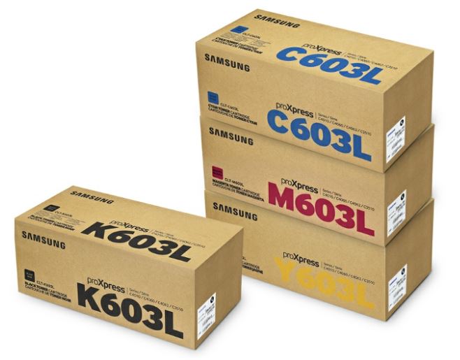 삼성 CLT-C603L 파랑 정품토너