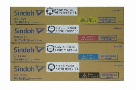신도리코 D710T27HKKTN-512K 검정순정품라벨 미부착 매입불가비매품도장표기 50%차감
