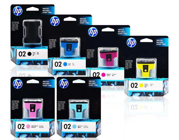 HP C8771WA(NO.02) [파랑/정품잉크]
HP C8772WA(NO.02) [빨강/정품잉크]
HP C8773WA(NO.02) [노랑/정품잉크]
*유통기한 6개월미만 매입불가* NO02