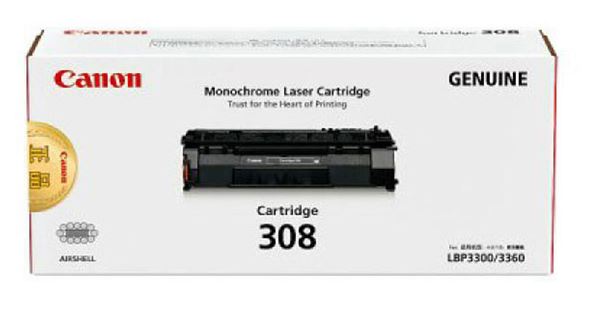 캐논 CRG-308검정 정품토너순정품스티커 미부착 20% 차감