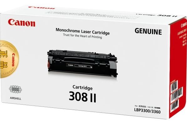 캐논 CRG-308II 대용량 정품토너순정품스티커 미부착 20% 차감