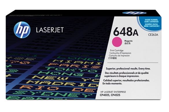 HP CE263A 648A빨강 정품토너AC 화이트팩 20% 차감