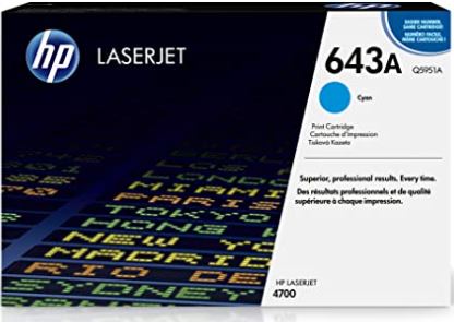 HP Q5951A 643A
파랑 정품토너
