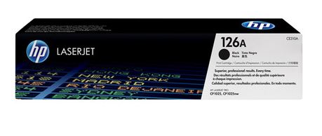 HP CE310A 126A검정 정품토너