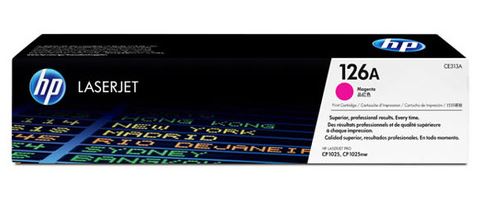 HP CE313A 126A빨강 정품토너