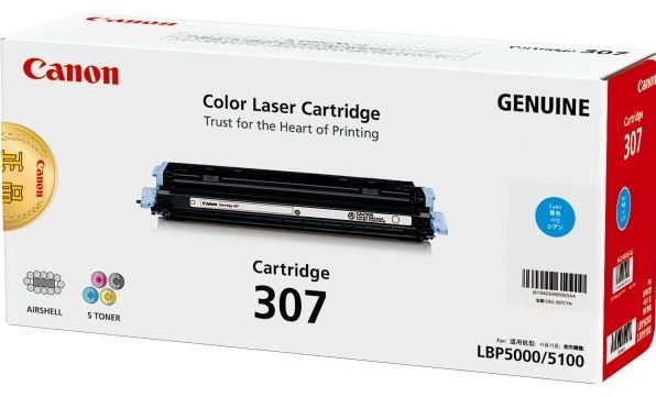 캐논 CRG-307C파랑 정품토너