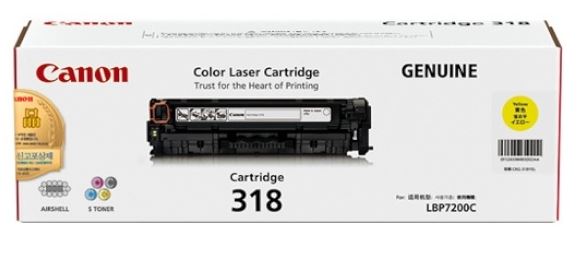 캐논 CRG-318Y노랑 정품토너순정품스티커 미부착20%차감
