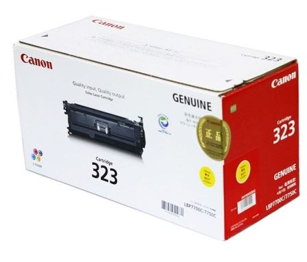캐논 CRG-323Y노랑 정품토너순정품스티커 미부착20%차감