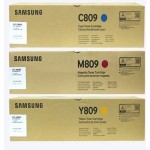 삼성 CLT-C809S  파랑 정품토너삼성 CLT-M809S 빨강 정품토너삼성 CLT-Y809S  노랑 정품토너B2B제품 10%차감