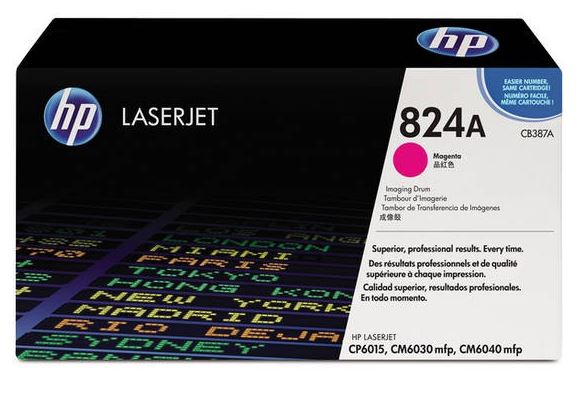 HP CB387A 824A빨강 정품드럼