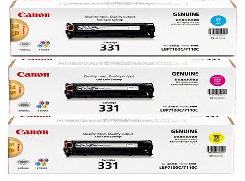캐논 CRG-331C 파랑 정품토너캐논 CRG-331M 빨강 정품토너캐논 CRG-331Y노랑 정품토너순정품스티커 미부착 20%차감