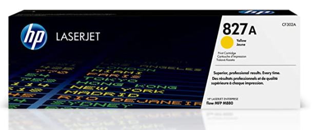 HP CF302A 827A노랑 정품토너AC 화이트팩 20% 차감