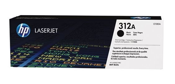 HP CF380A 312A
검정 정품토너