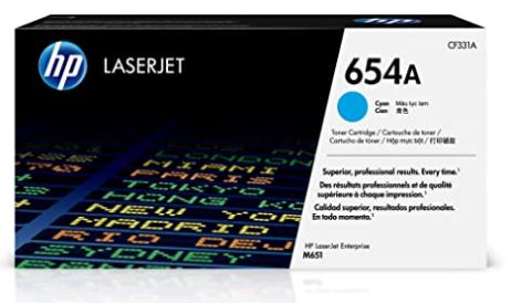 HP CF331A 654A파랑 정품토너AC 화이트팩 20% 차감