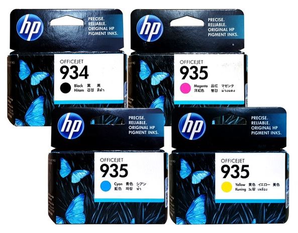 HP935 C2P20AA 파랑 정품잉크HP935 C2P21AA 빨강 정품잉크HP935 C2P22AA 노랑 정품잉크