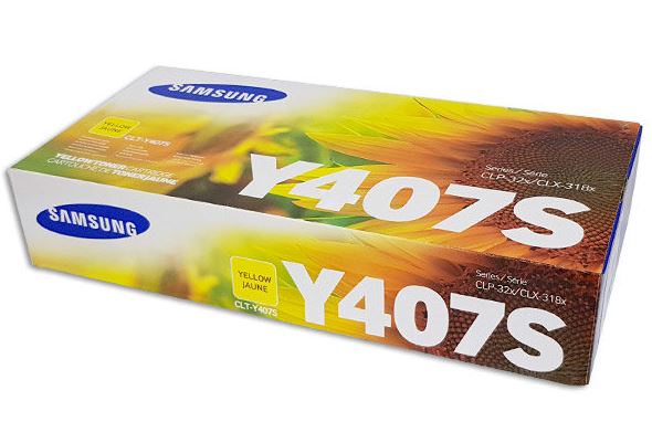 삼성 CLT-Y407S노랑 정품토너