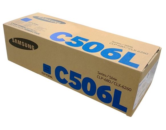삼성 CLT-C506L 파랑 대용량 정품토너B2B제품 10%차감