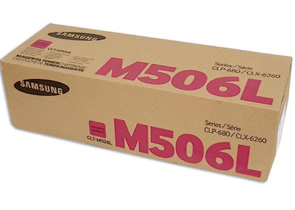 삼성 CLT-M506L 빨강 대용량 정품토너B2B제품 10%차감