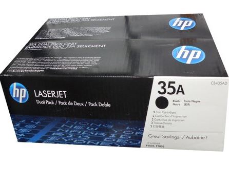 HP CB435AD 정품토너 듀얼팩