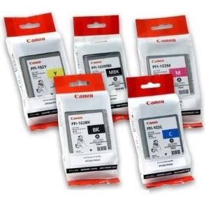 캐논 PFI-102C [파랑/정품잉크]캐논 PFI-102M [빨강/정품잉크]캐논 PFI-102Y [노랑/정품잉크]병행수입제품 50% 차감