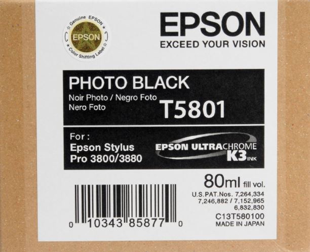 엡손 T580100 포토검정
엡손 T580700 밝은검정
엡손 T580800 매트검정
엡손 T580900 더밝은검정 유통기한 6개월미만 매입불가