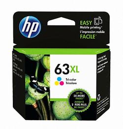HP63XL F6U63AA
컬러 대용량 정품잉크