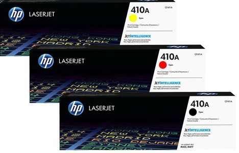 HP CF411A 410A 파랑 정품토너HP CF412A 410A 노랑 정품토너HP CF413A 410A 빨강 정품토너