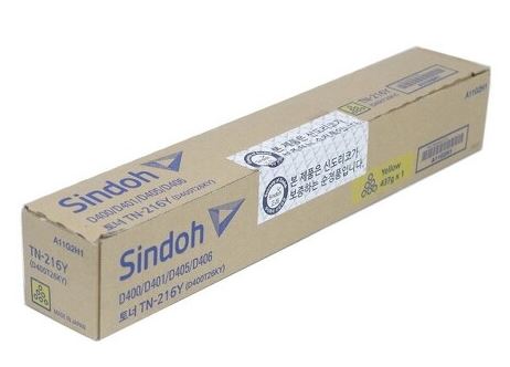 신도리코 D400T26KY TN-216Y 노랑보증스티커 미부착 매입불가