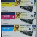 브라더 TN-359C 파랑브라더 TN-359M 빨강브라더 TN-359Y 노랑