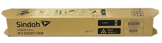 신도리코 D430T15KB 
검정 정품토너