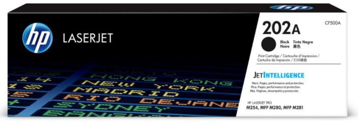 HP CF500A 202A 검정 정품토너