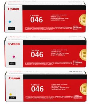 캐논 CRG-046C 
파랑 소용량 정품토너
캐논 CRG-046M
빨강 소용량 정품토너
캐논 CRG-046Y
노랑 소용량 정품토너
순정품스티커 미부착 20%차감