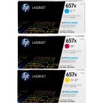 HP CF471X 657X 파랑 정품토너HP CF472X 657X 노랑 정품토너HP CF473X 657X 빨강 정품토너