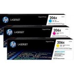 HP W2111X 206X 파랑 정품토너
HP W2112X 206X 노랑 정품토너
HP W2113X 206X 빨강 정품토너