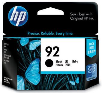 HP92 C9362WA
검정 정품잉크