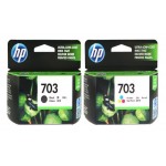 HP CD887AA(NO.703) 검정HP CD888AA(NO.703) 컬러