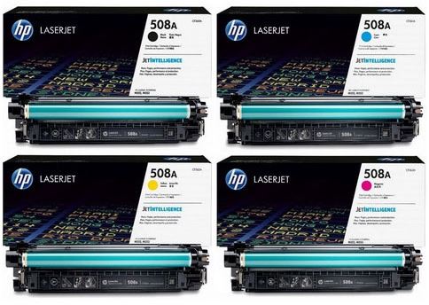 HP  508A
CF360A / CF361A
CF362A / CF363A