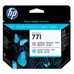 HP771 CE019A
밝은빨강+밝은파랑정품헤드